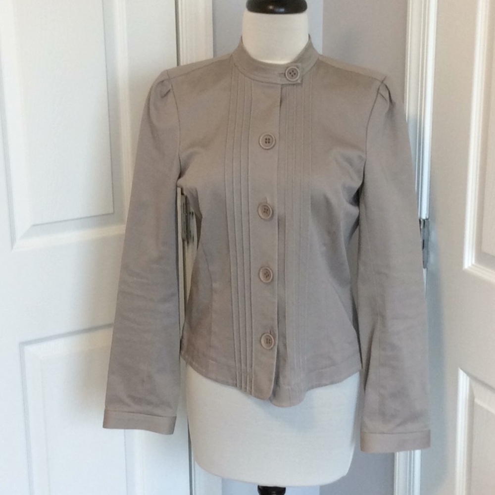 Kenneth Cole Moto Style Grey Jacket